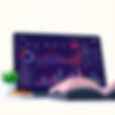 Programmatic advertising dashboard displaying analytics