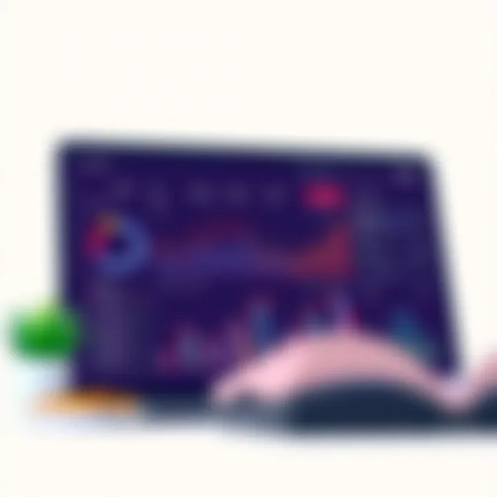 Programmatic advertising dashboard displaying analytics