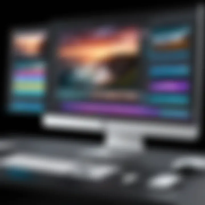 Final Cut Pro interface showcasing editing tools