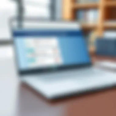 Enhancing Client Communication with Software Client communication tools on a laptop screen