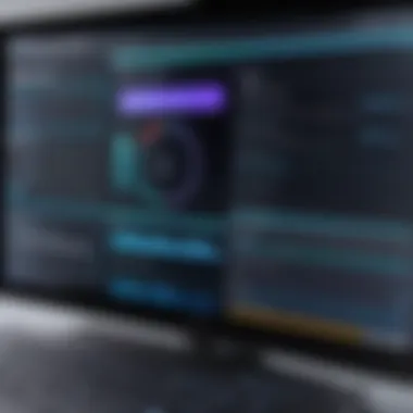 Screen Capture Software Interface Screen capture software interface with recording options