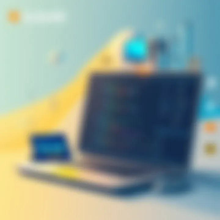 Future Trends in Textedit Software Development A futuristic concept of textedit software evolution.