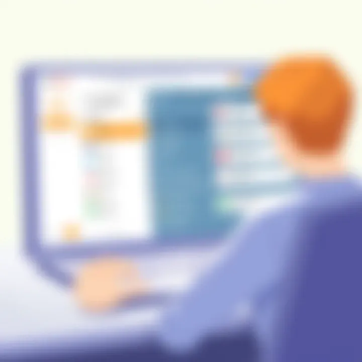 Integration Capabilities in TidyCal User navigating through TidyCal's integration options