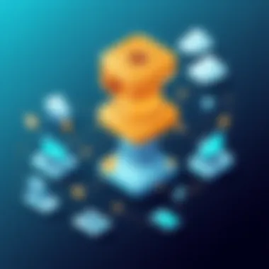 Visual representation of CDN network architecture