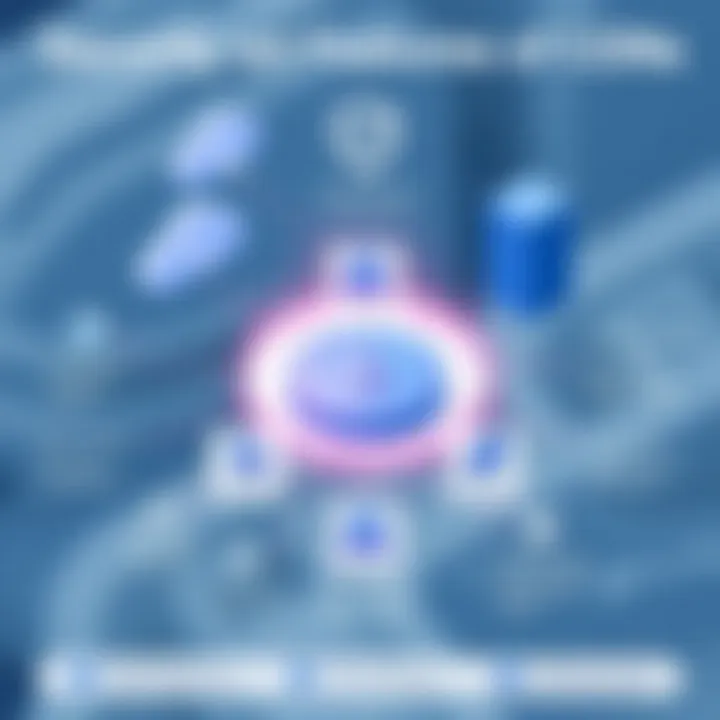 Diagram explaining security features of CDNs