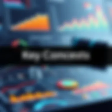 Visual representation of digital analytics concepts