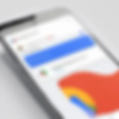 Exploring the Google Voice User Interface Visual representation of Google Voice interface