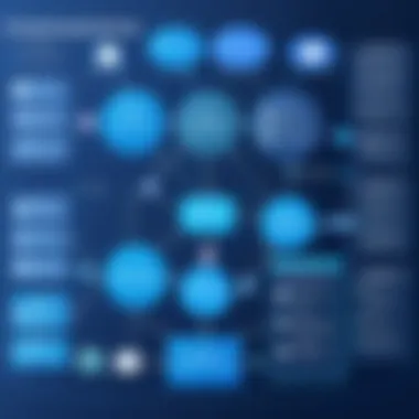 Flowchart displaying the implementation process of Iris Accounting Software