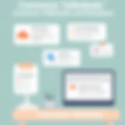 Visual representation of common Talkdesk challenges faced by users.