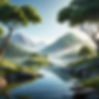Environment for Mental Clarity A serene environment promoting mental clarity