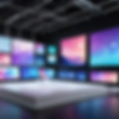 Innovative Virtual Event Platform An innovative virtual event platform showcasing interactive features