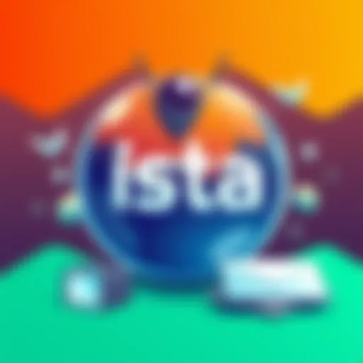 Vistar Media logo showcasing digital innovation