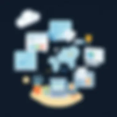 Visual representation of various industry applications of Voci transcription