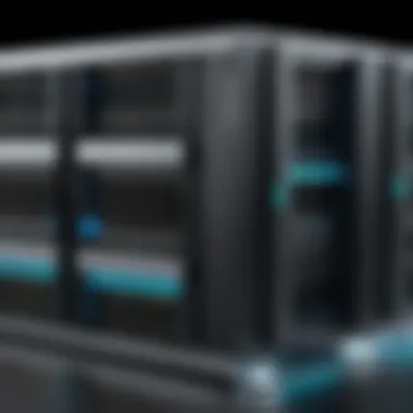 Server infrastructure representing VPS technology